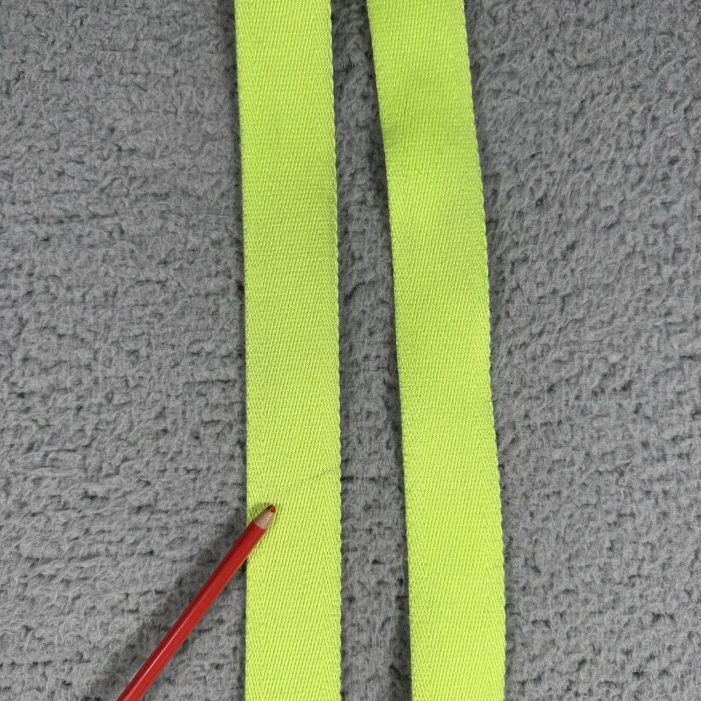 Y2K Nike Web Belt Volt Mens Adjustable Belt Buckle Golf Sporty Athleisure